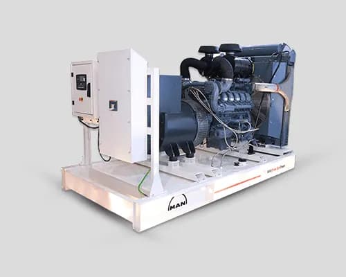 MAN Diesel Generators (400kVA - 1000kVA) - MAN Power Generation and Solar