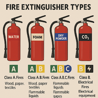fire extinguisher types